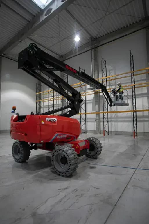 Elektryczny podnośnik przegubowy Manitou